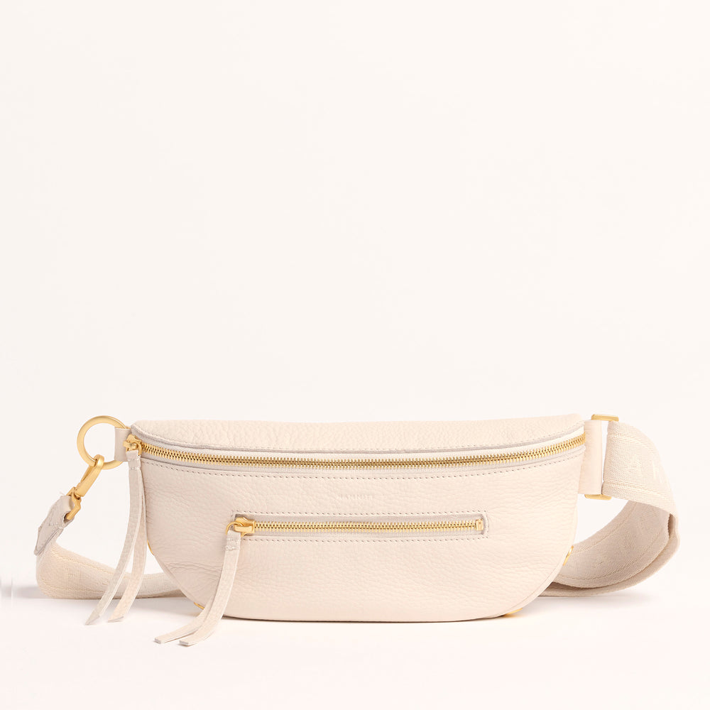 Hammitt | Women's Charles Crossbody Med - Calla Lily White / Brushed Gold