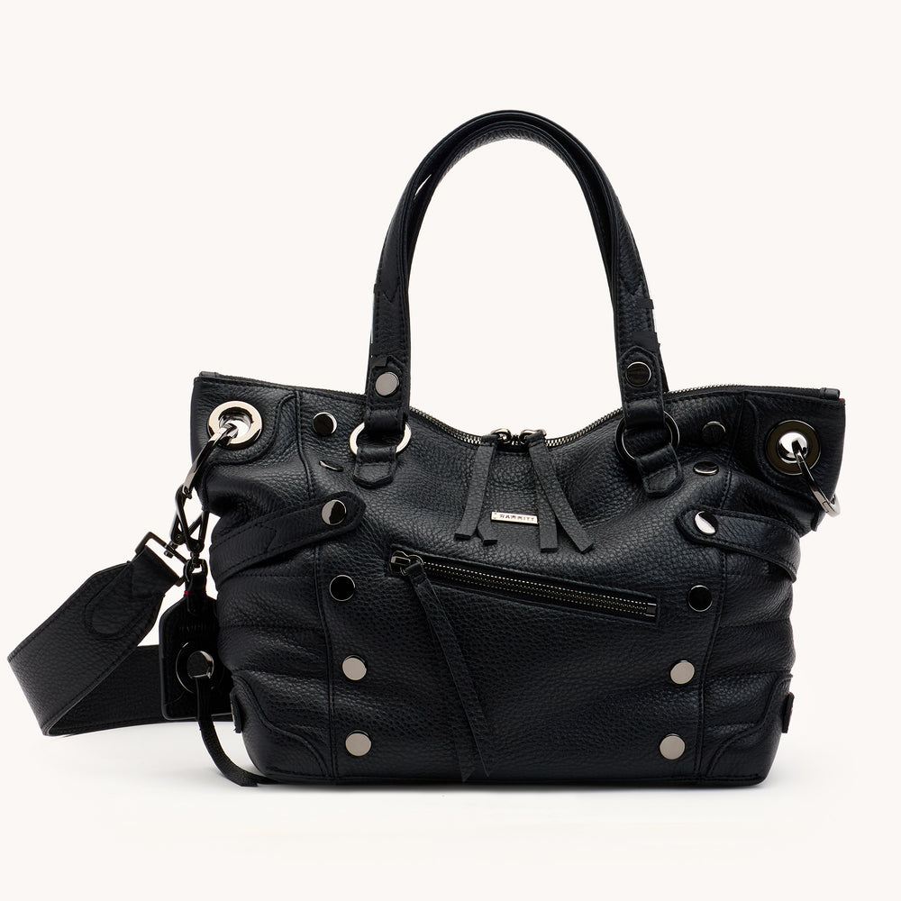 Hammitt | Women's Daniel Med - Moto Black / Gunmetal