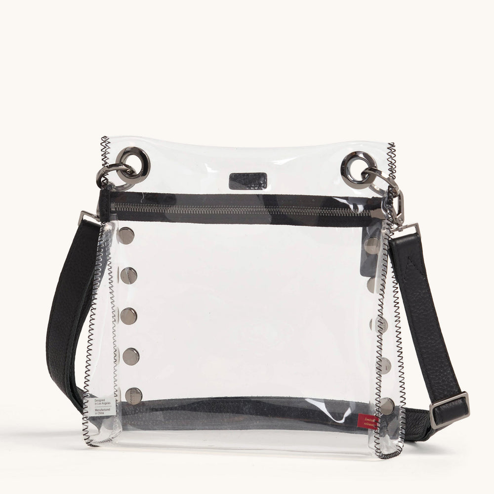 Hammitt | Women's Tony Med - Clear Black / Gunmetal