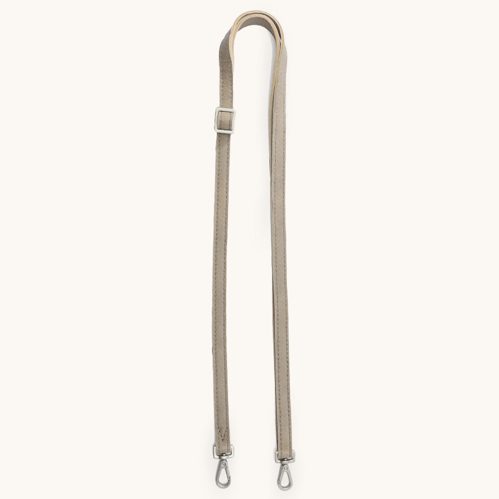 Hammitt | Women's Slider Strap 0.5 Inch - Pew / Brushed Silver