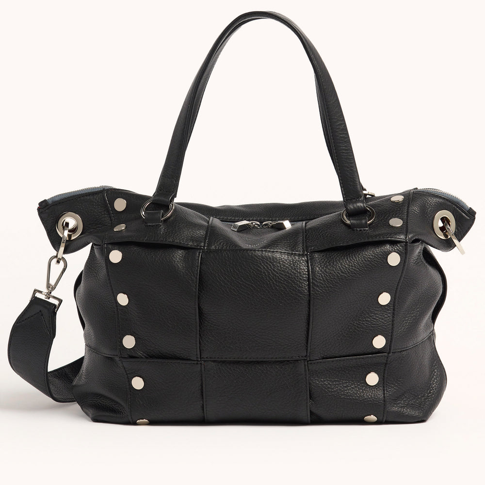 Hammitt | Women's Daniel Lrg - Black Weave / Silver