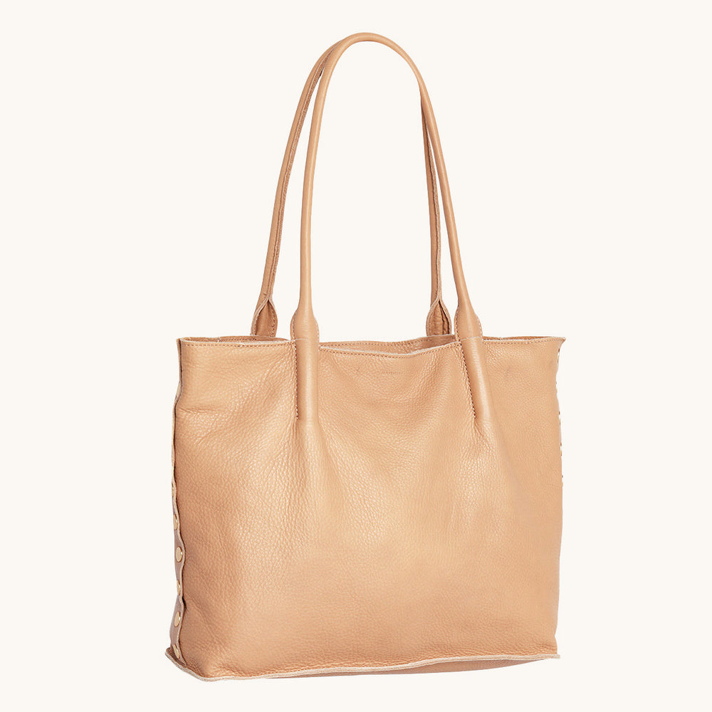 Hammitt | Women's Oliver Zip - Toast Tan / Brushed Gold