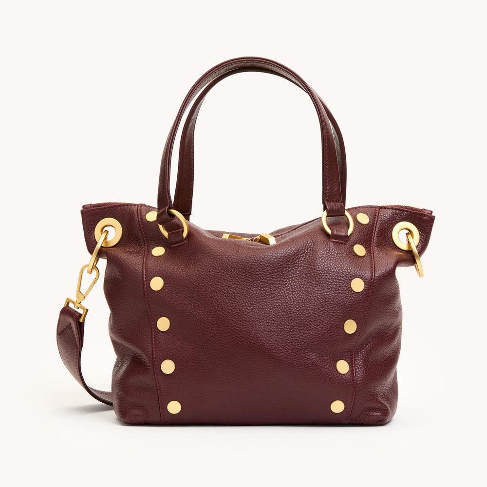 Hammitt | Women's Daniel Med - Cherrywood Pebble / Brushed Gold