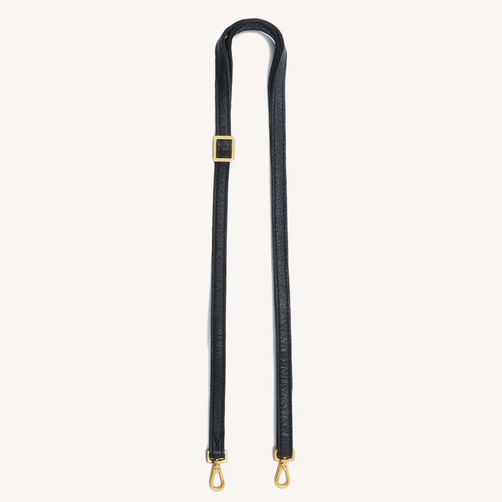 Hammitt | Women's Slider Strap 0.5 Inch - Black / Brushed Gold