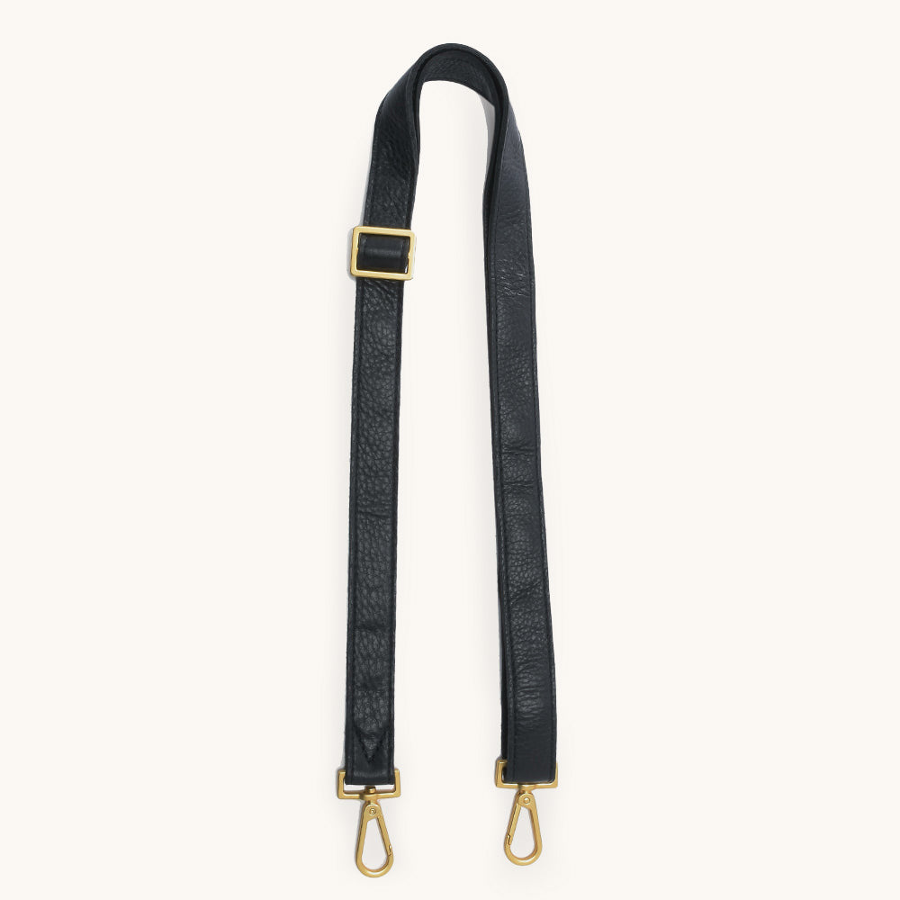 Hammitt | Women's Slider Strap 1 Inch - Black / Brushed Gold