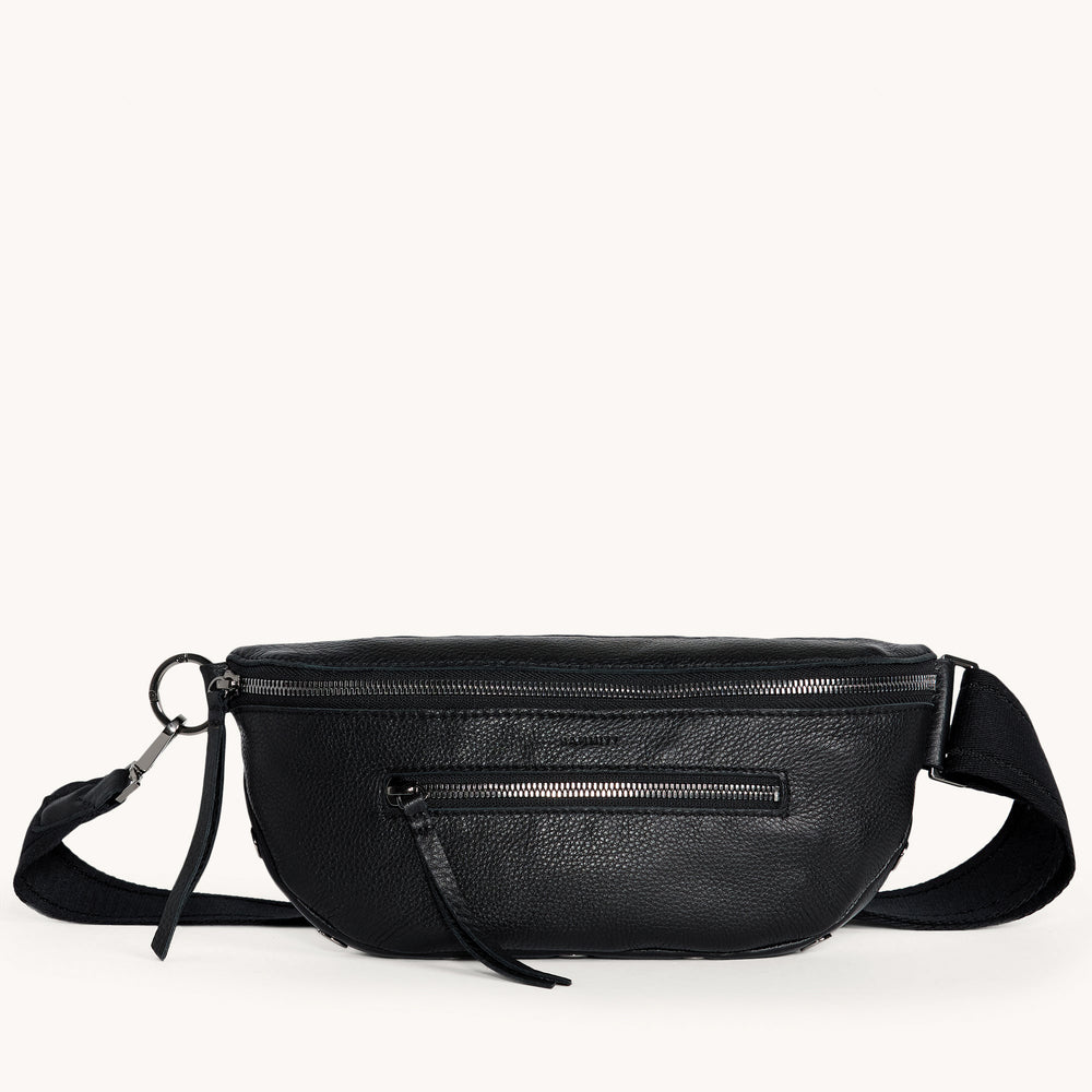 Hammitt | Women's Charles Crossbody Med - Black / Gunmetal