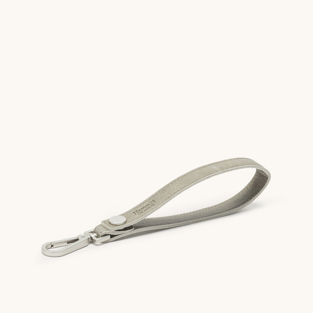 Hammitt | Women's Wristlet Strap Sml - Pewter / Brushed Silver
