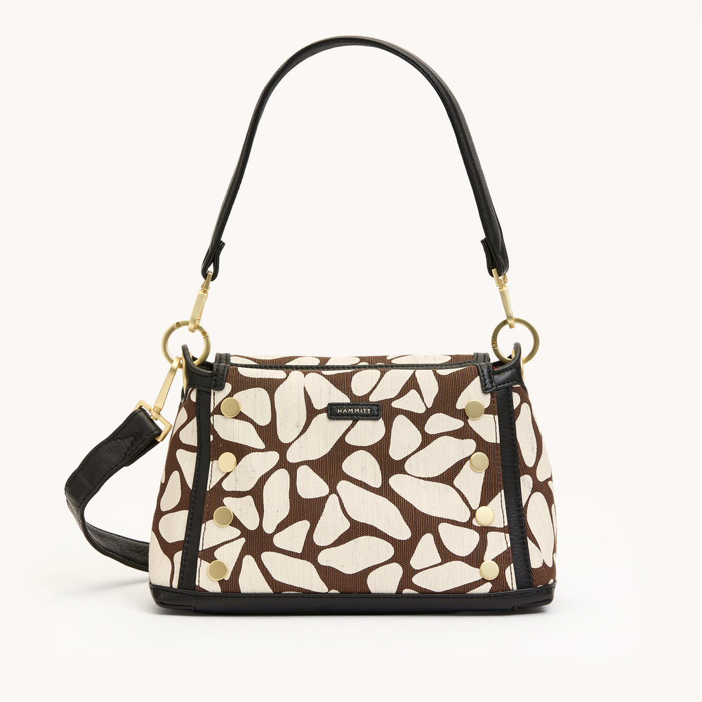 Hammitt | Women's Bryant Med - Giraffe / Brushed Gold Red Zip