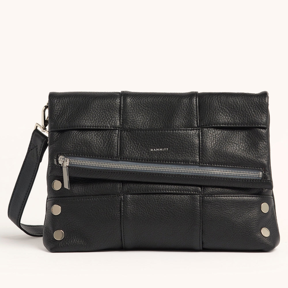 Hammitt | Women's Vip Lrg - Black Weave / Silver