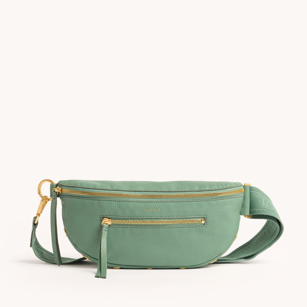 Hammitt | Women's Charles Crossbody Med - Artichoke / Brushed Gold