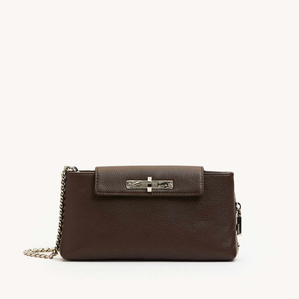 Hammitt | Women's Charlotte Sml - Espresso Pebble / Silver