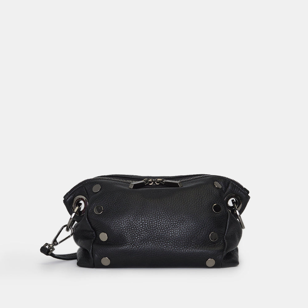 Hammitt | Women's Daniel Crossbody Clutch - Black / Gunmetal