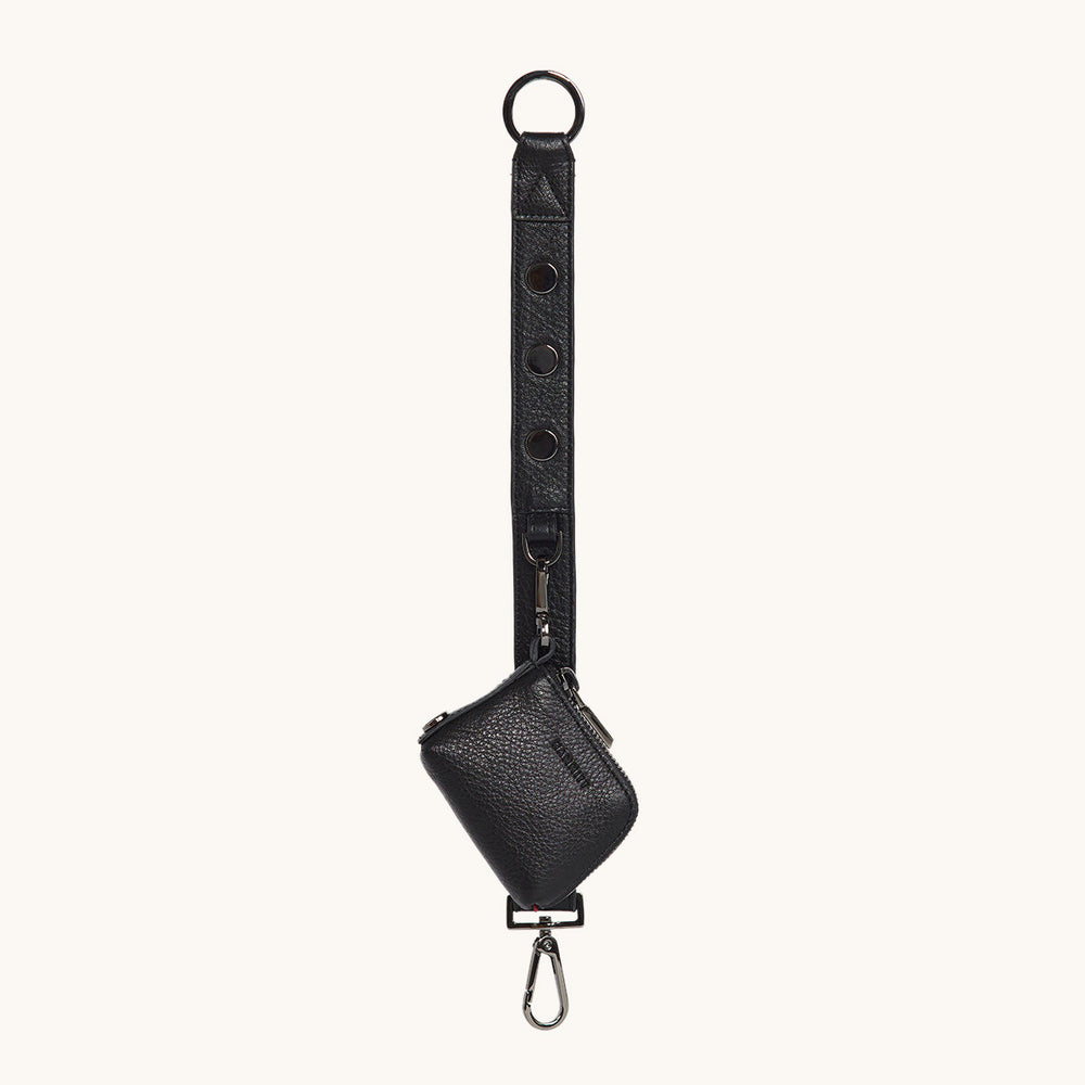 Hammitt | Women's Edwards Strap Extender - Black / Gunmetal Hammitt | Women's Edwards Strap Extender - Black / Gunmetal