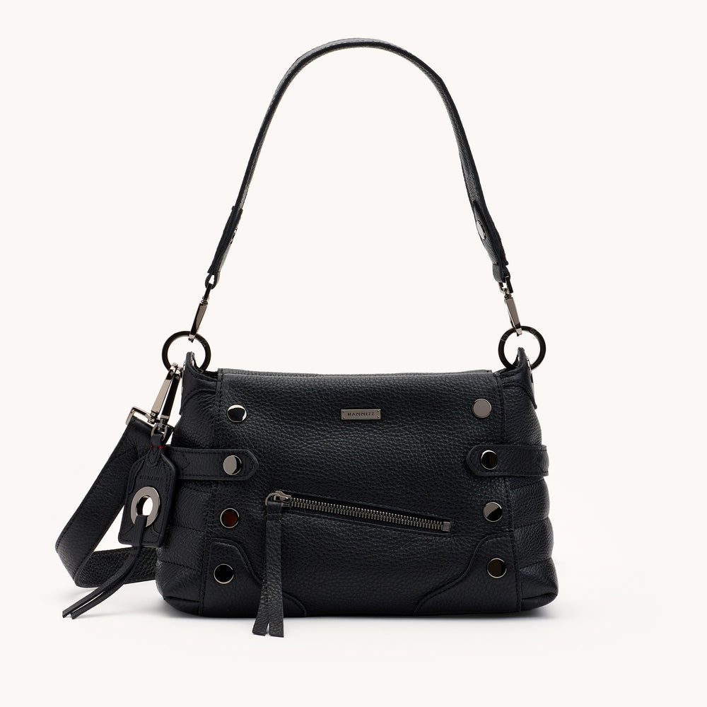 Hammitt | Women's Bryant Med - Moto Black / Gunmetal