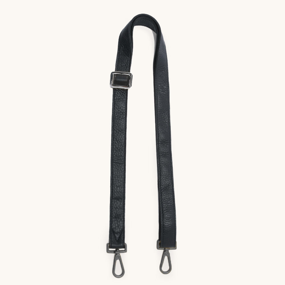 Hammitt | Women's Slider Strap 1 Inch - Black / Gunmetal