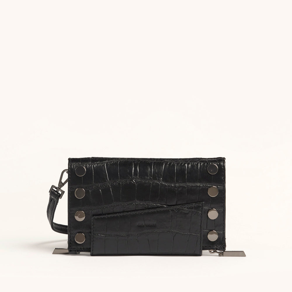 Hammitt | Women's Levy - Evening Crocco / Gunmetal
