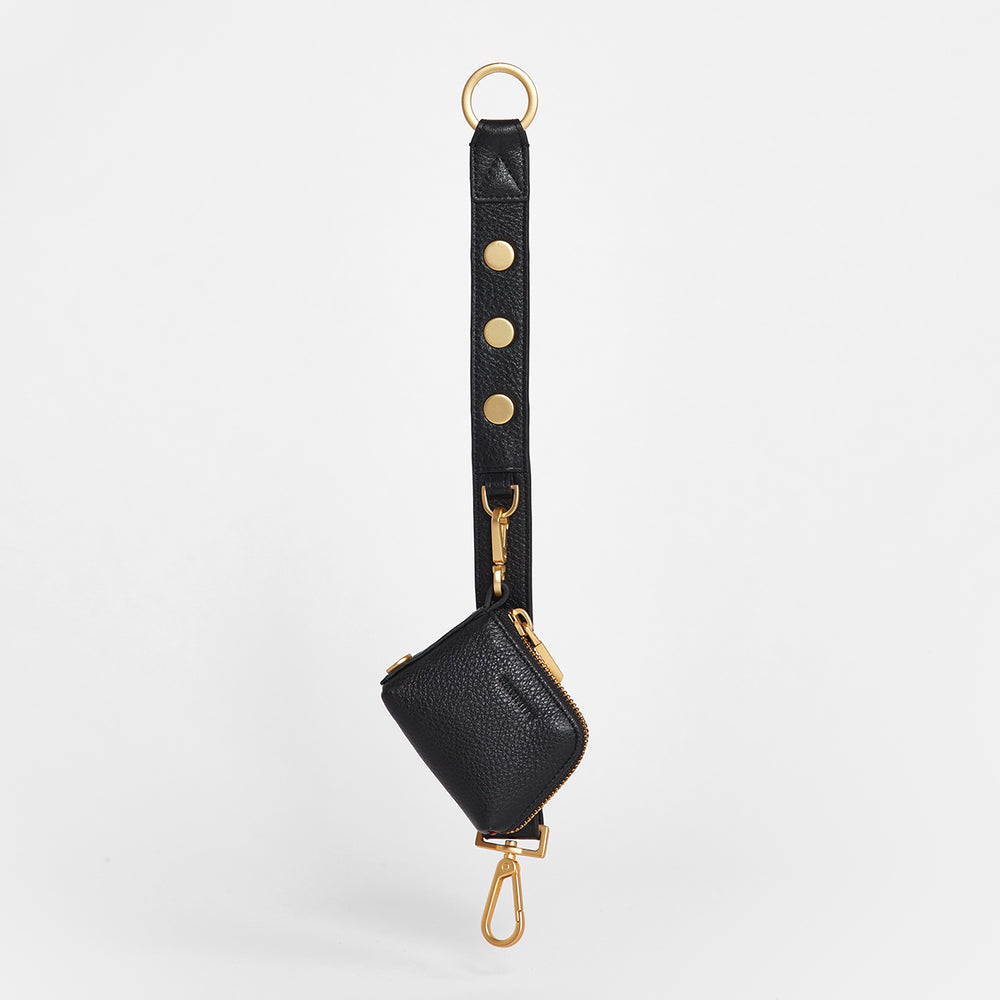 Hammitt | Women's Edwards Strap Extender - Black / Brushed Gold Hammitt | Women's Edwards Strap Extender - Black / Brushed Gold