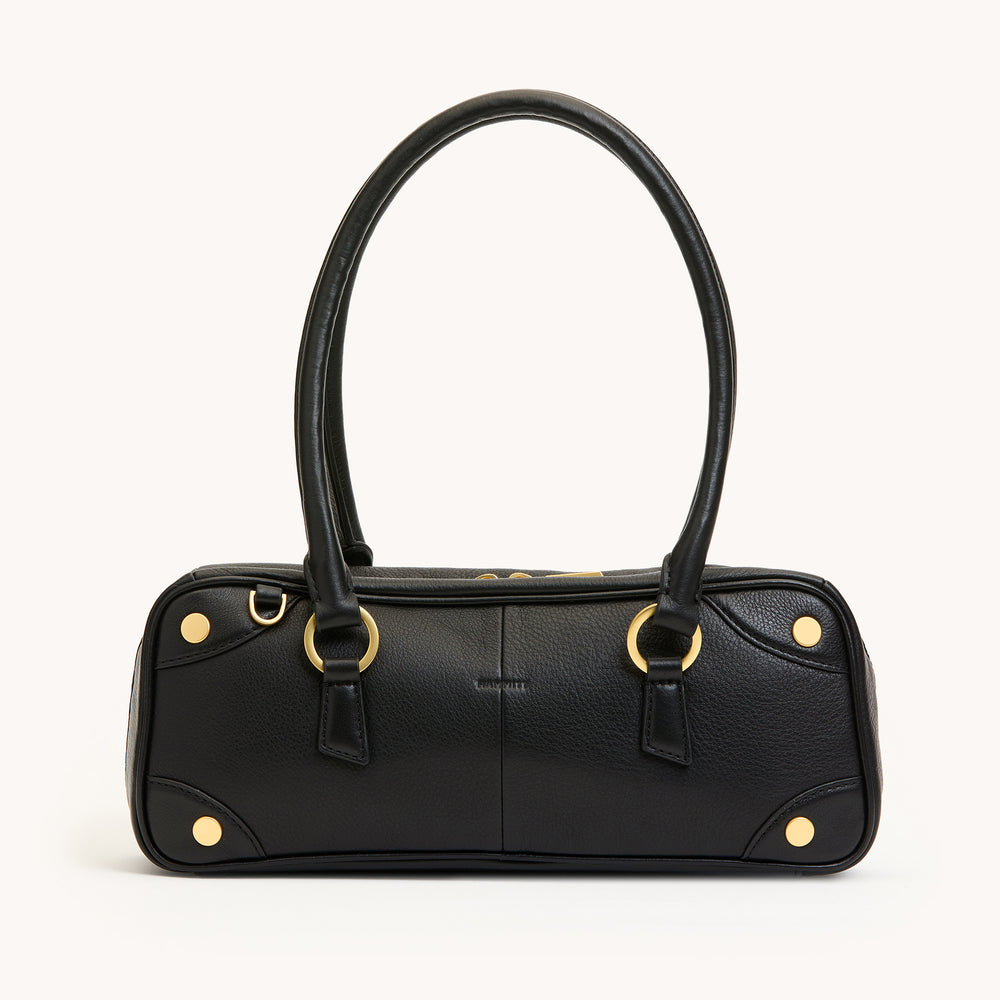 Hammitt | Women's Meredith Sml - Black / Brushed Gold