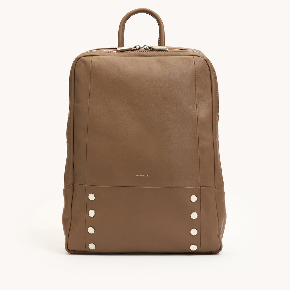 Hammitt | Women's Hunter Backpack Lrg - Dune / Silver